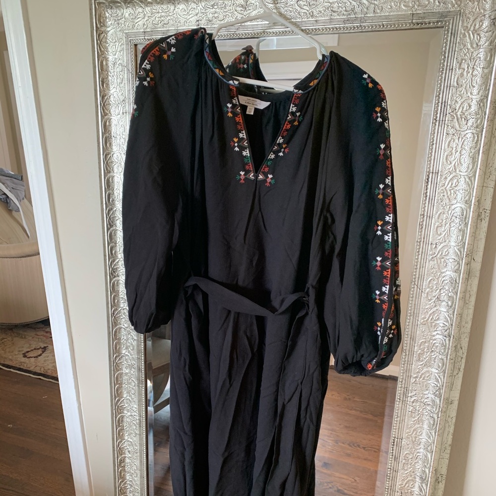 & Other Stories black maxi dress 0